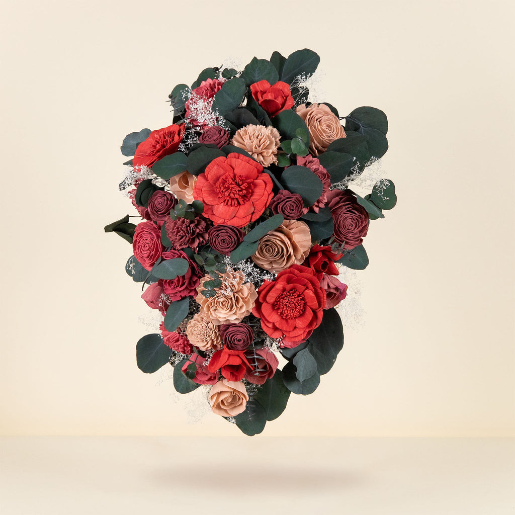 Luxe Velvet Cascade Bouquet